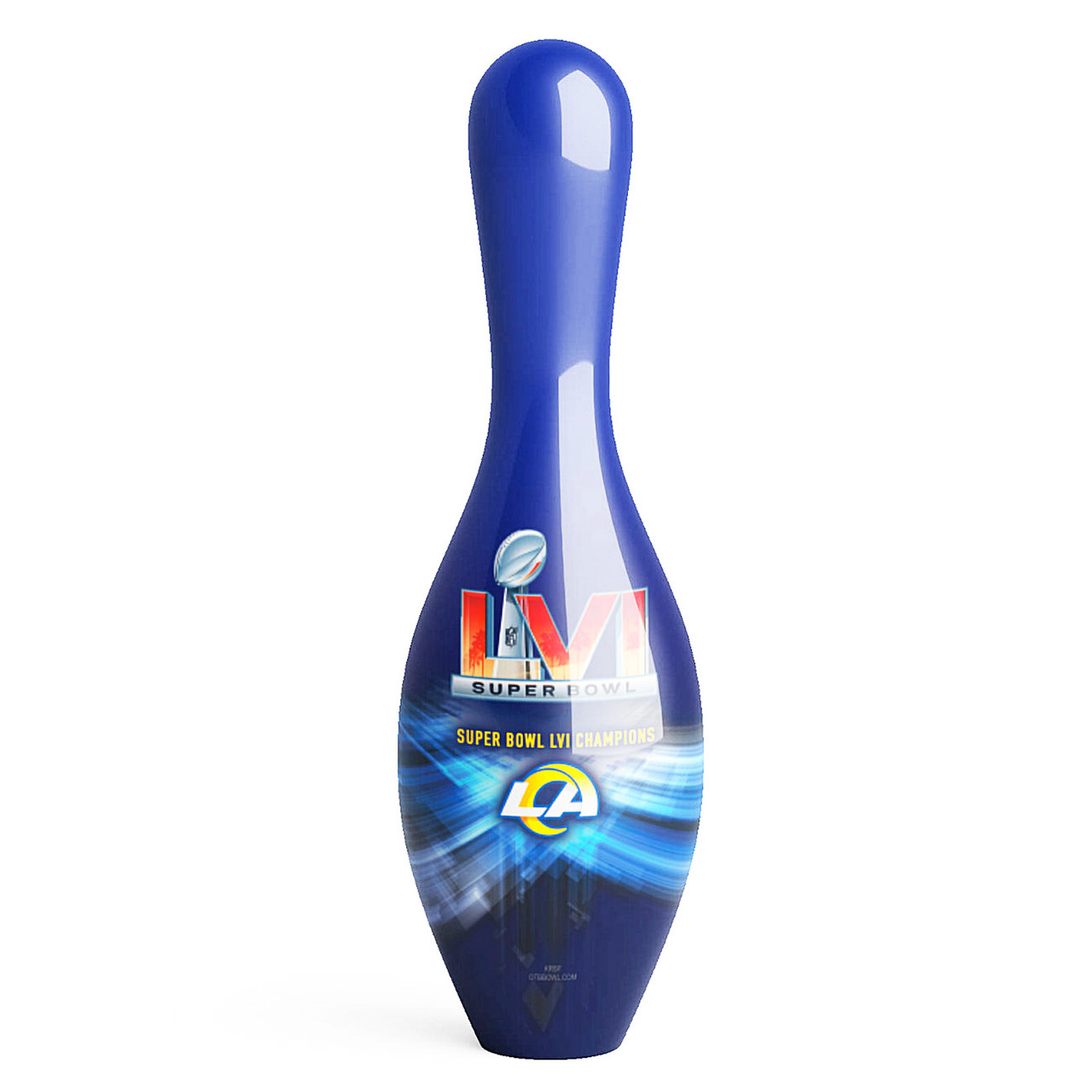 OTBB Super Bowl LVI Champions Rams Bowling Pin