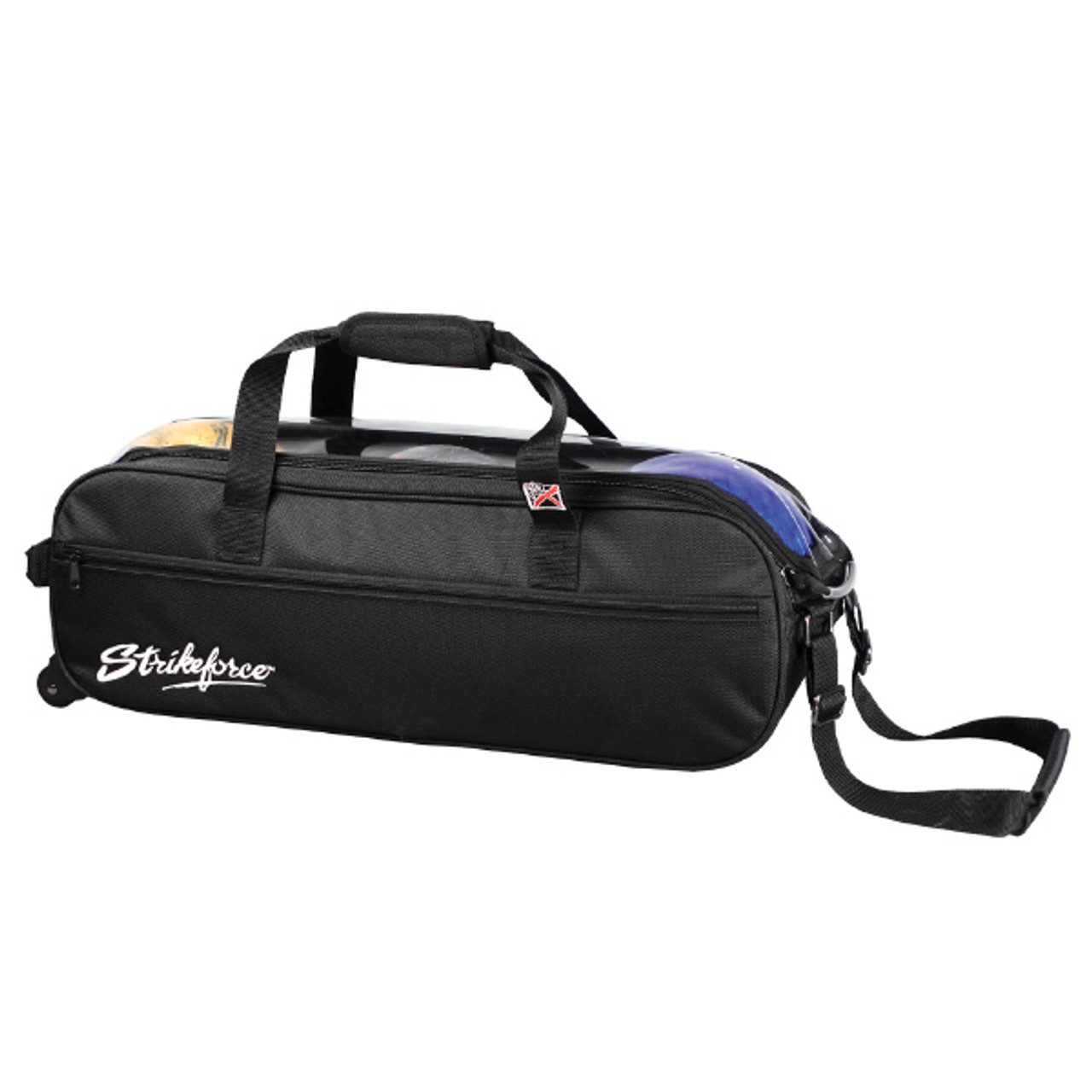 KR Strikeforce Eliminator Slim Triple Roller Bag Black | FREE