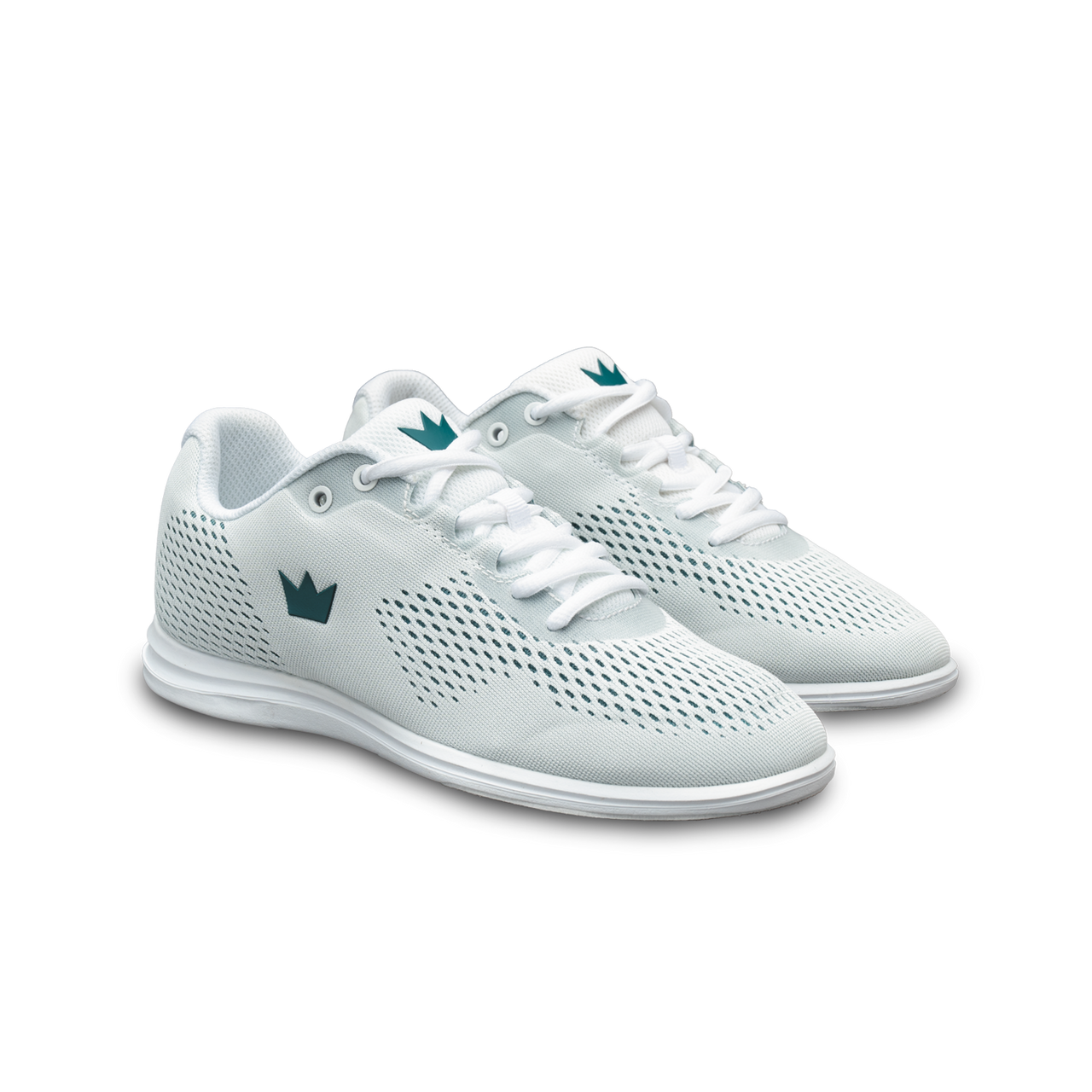 Brunswick Axis Womens Bowling Shoes White/Teal