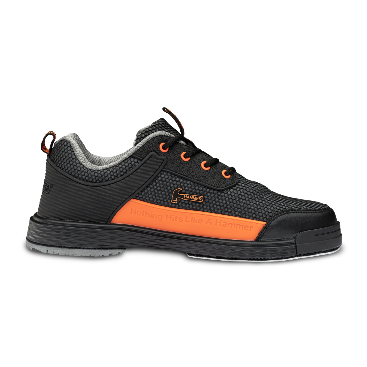 Hammer Diesel Mens Bowling Shoes Black/Orange Right Hand