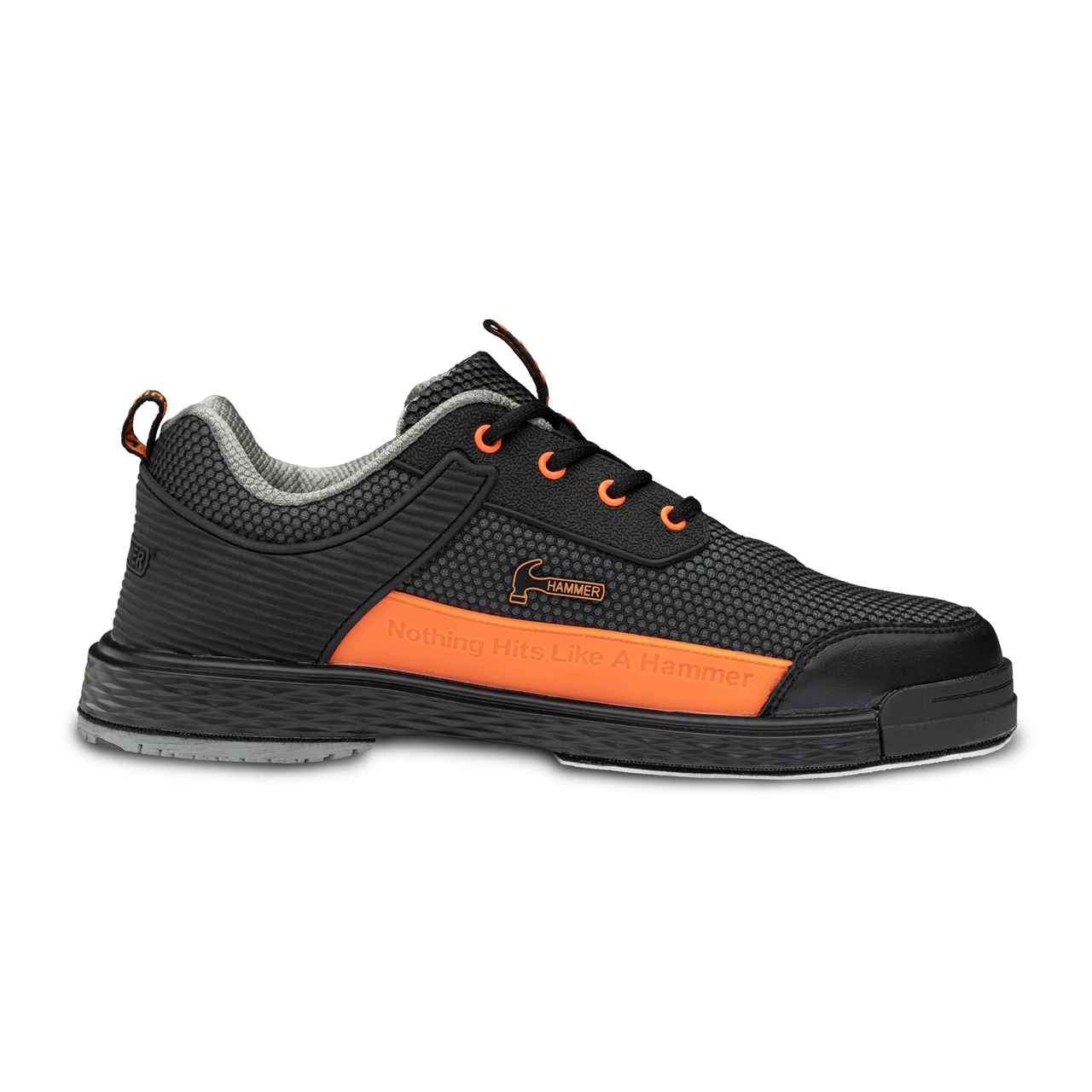 Hammer Diesel Mens Bowling Shoes Black/Orange Left Hand