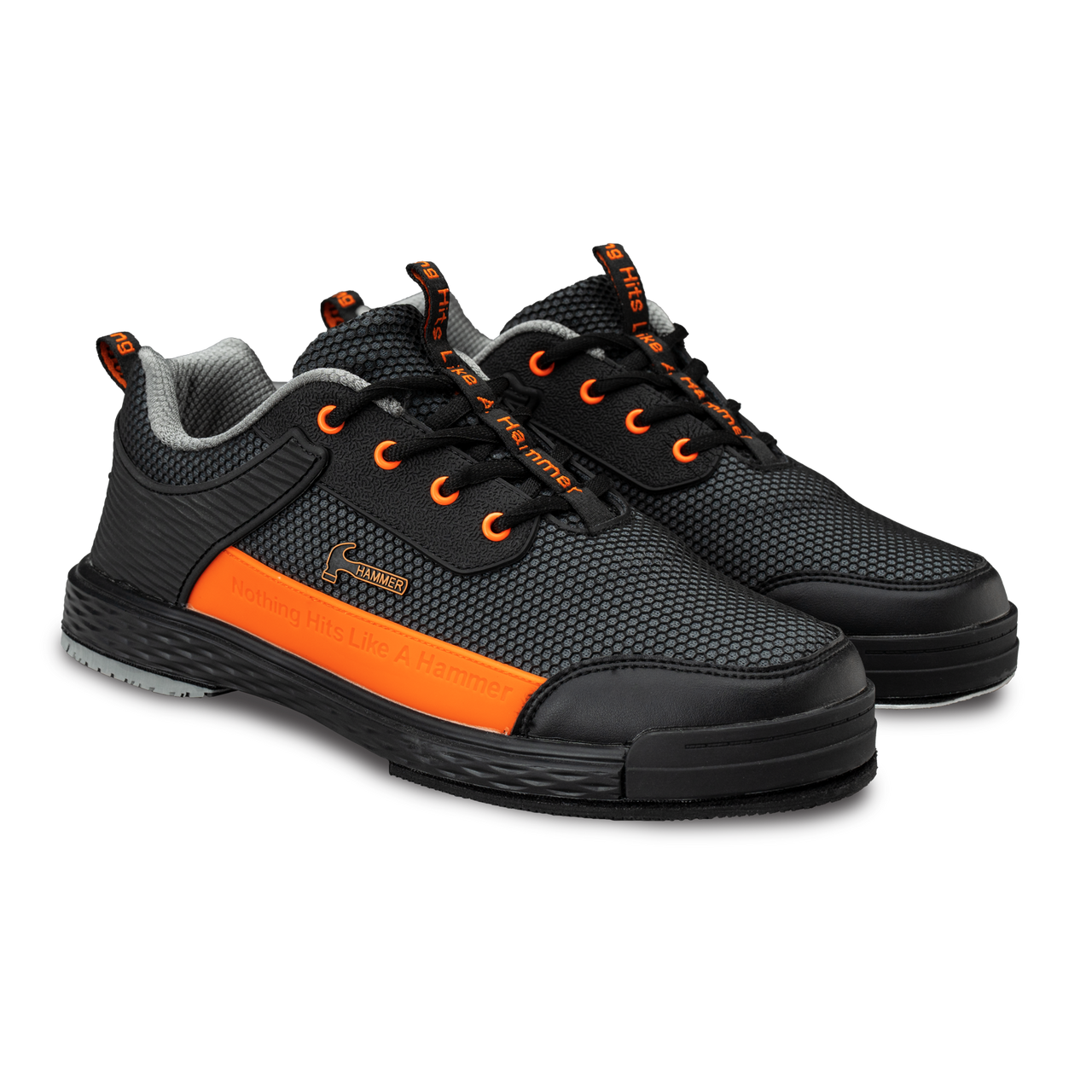 Hammer Diesel Mens Bowling Shoes Black/Orange Left Hand