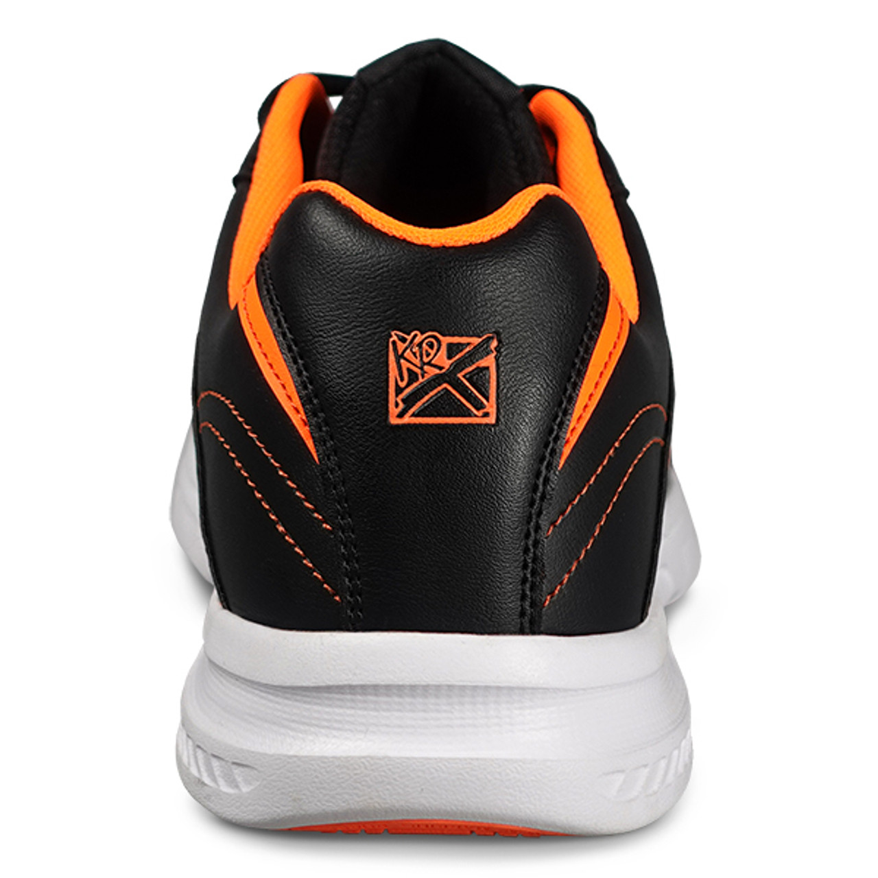 KR Strikeforce Mens Flyer Lite Bowling Shoes Black/Orange | FREE