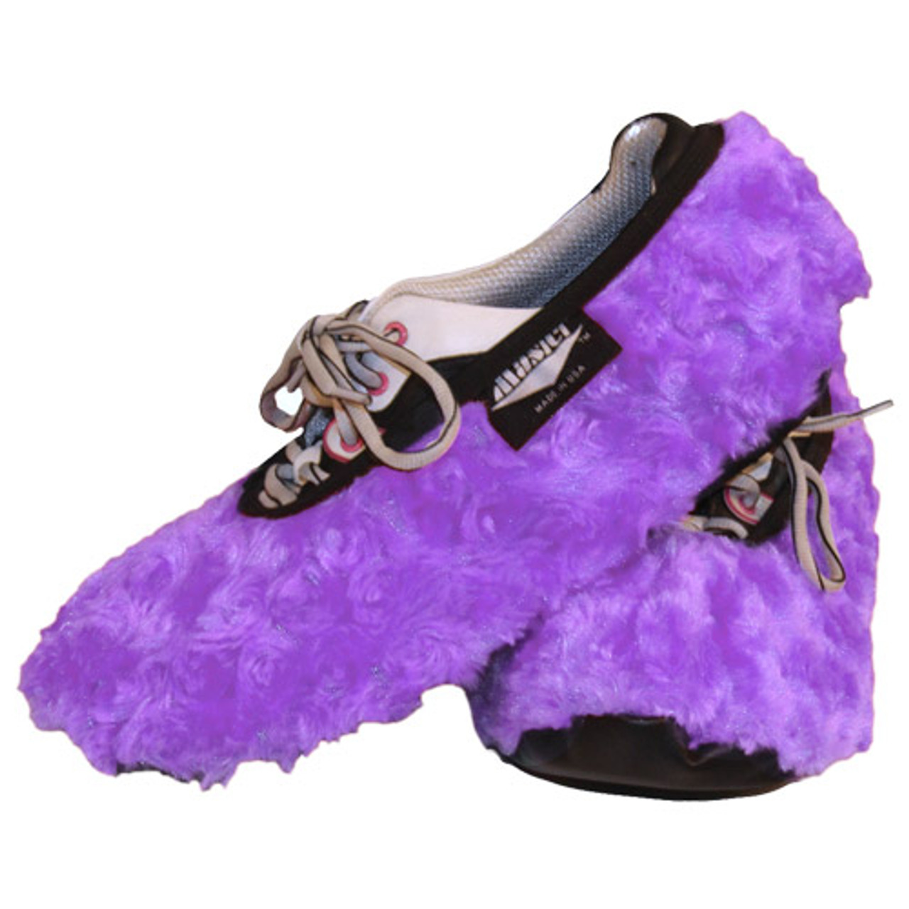 Master Ladies Shoe Covers Fuzzy Lavender