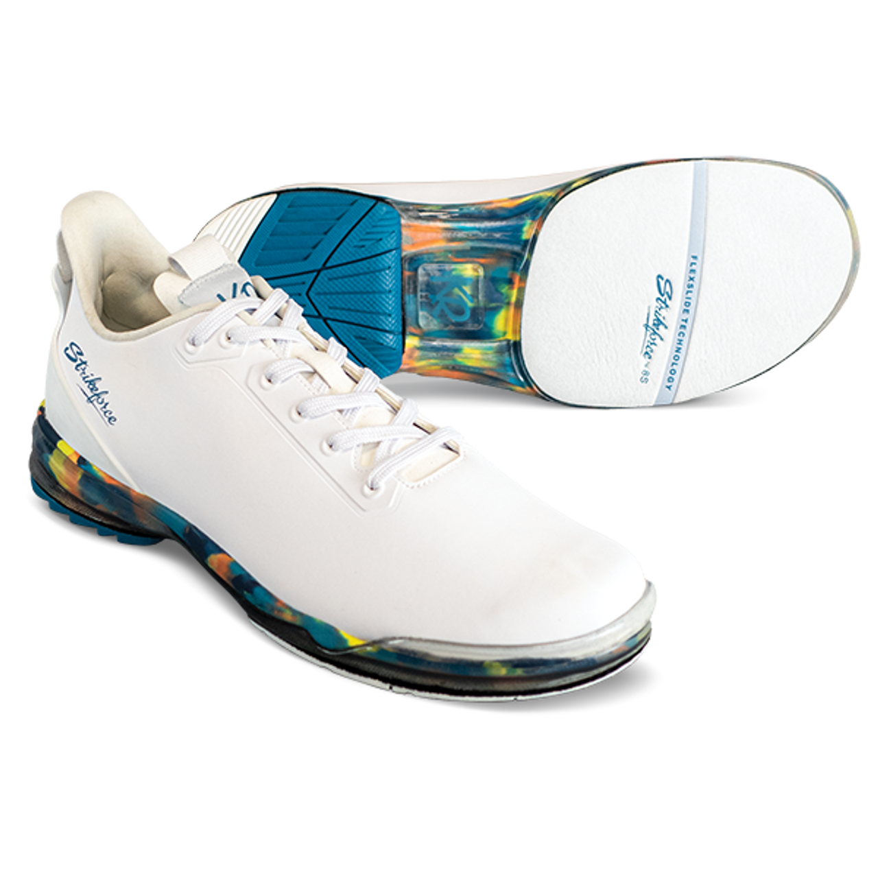 KR Strikeforce Unisex TPC Fiesta Bowling Shoes Ghost Right Handed