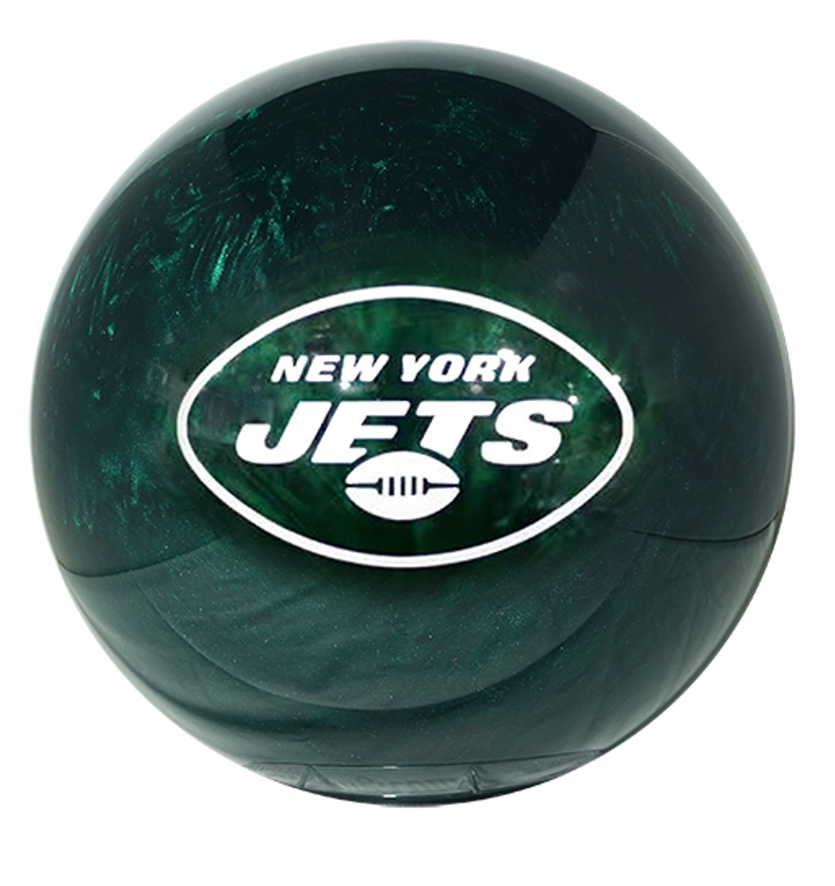 KR Strikeforce NFL Engraved New York Jets Bowling Ball