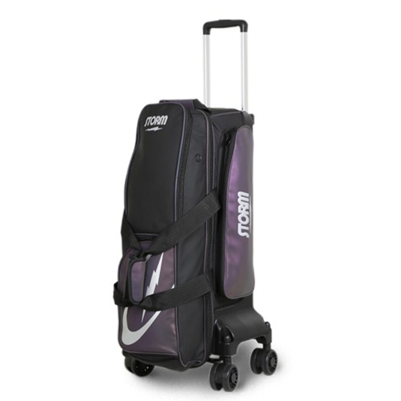 Storm 3-Ball Rolling Thunder Signature Bowling Bag Black/Opal