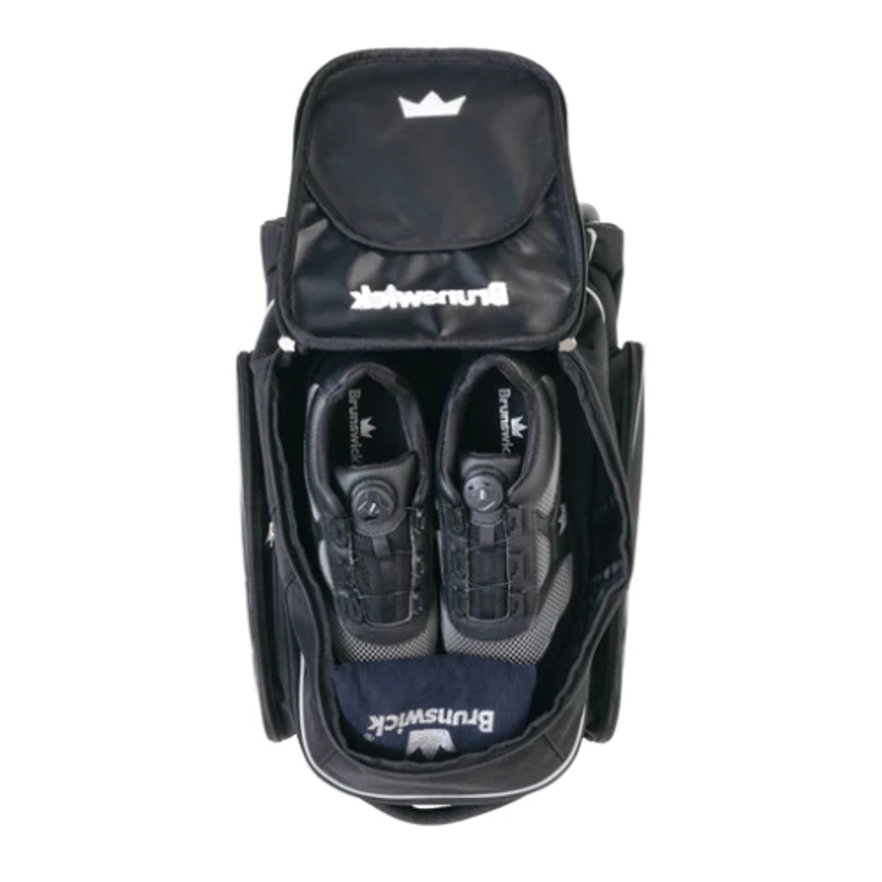 Brunswick Team Brunswick 6 Ball Roller Black/Cobalt Bowling Bags