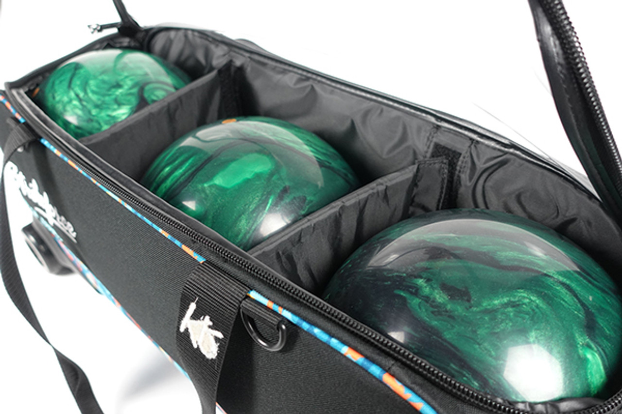 KR Strikeforce KR Select Triple Roller Bowling Bag, Royal