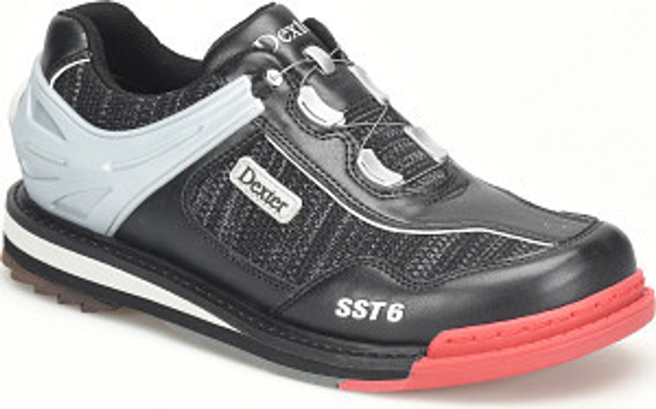 Dexter SST 6 Hybrid Boa Mens Bowling Shoes Black Knit Right Hand