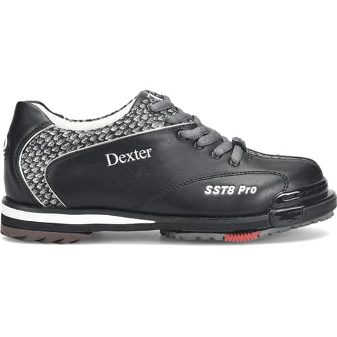 ボウリング シューズ Dexter SST8 PRO BLACK Dexter Women's SST 8 Pro Black Grey Bowling Shoes + FREE