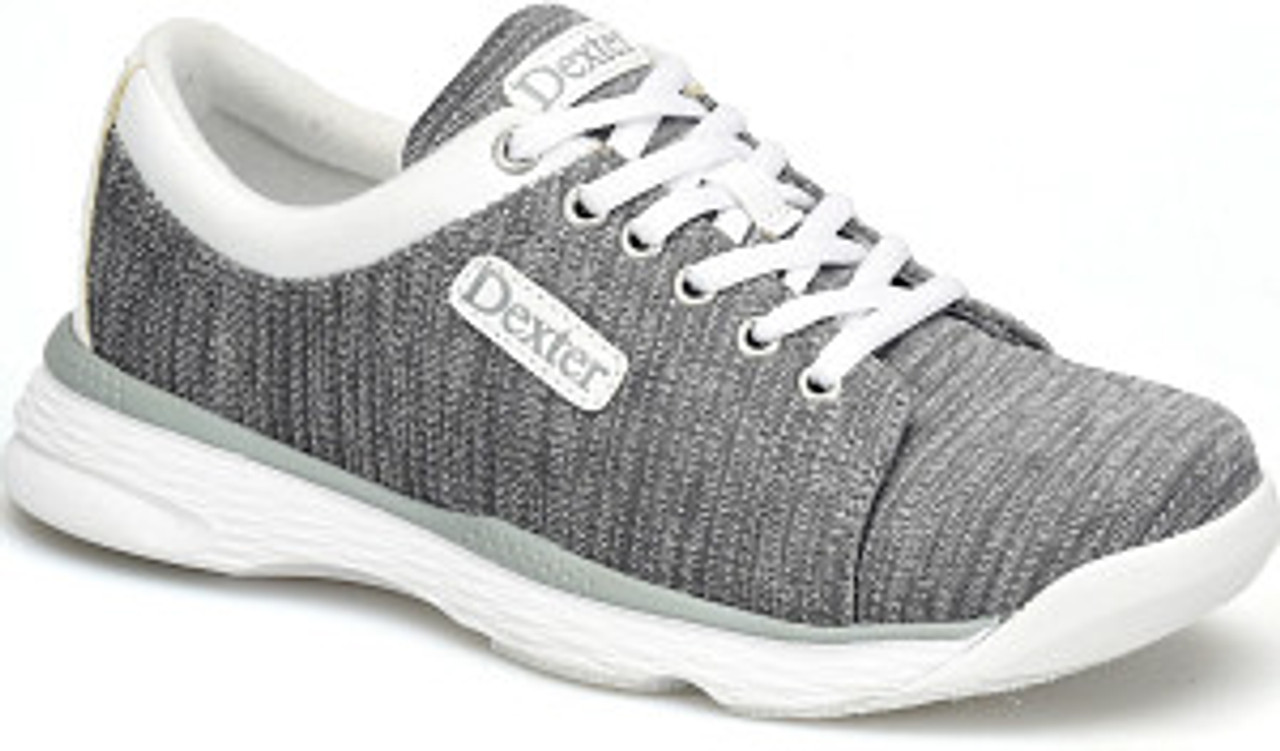 Dexter Ainslee Womens Bowling Shoes Grey/White