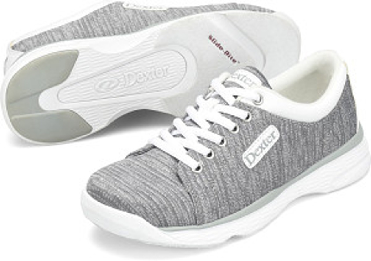 Dexter Ainslee Womens Bowling Shoes Grey/White | FREE SHIPPING