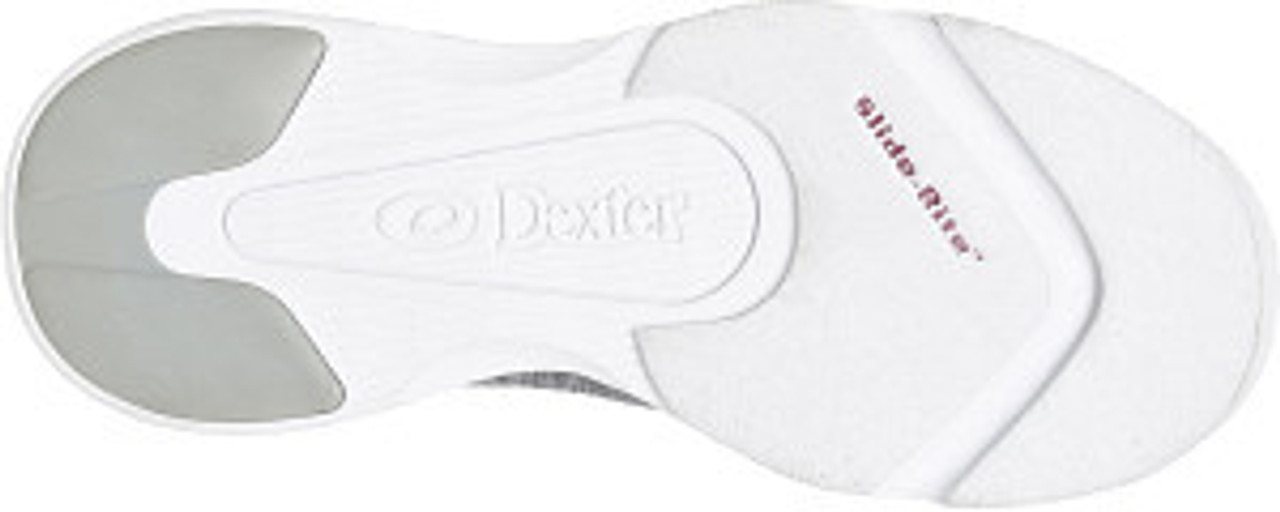 Dexter Ainslee Womens Bowling Shoes Grey/White