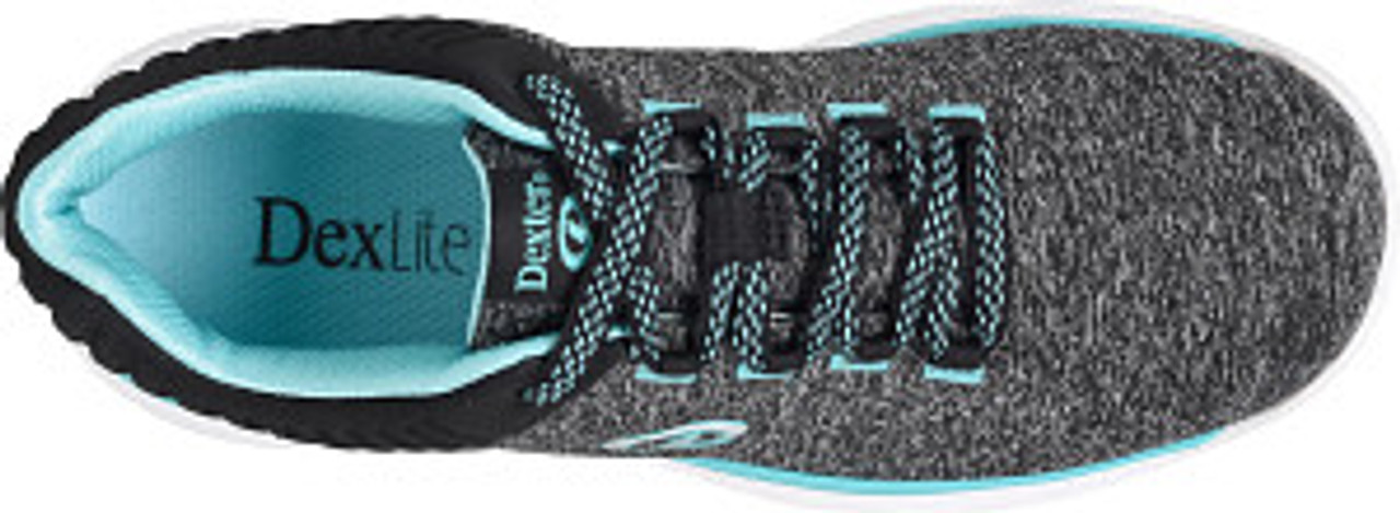 Dexter Elin Womens Bowling Shoes Grey/Teal | FREE SHIPPING