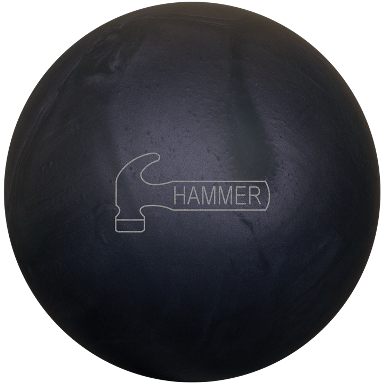 Hammer Black Pearl Urethane Bowling Ball Hammer Logo