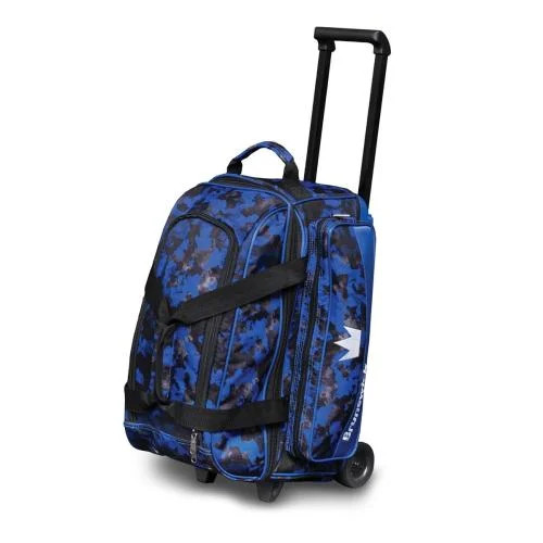 Brunswick Zone 2 Ball Roller Bag Blue Chaos | FREE SHIPPING