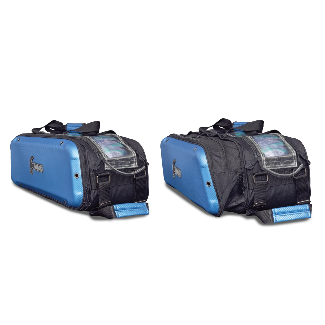 Hammer Carbon Shield Triple Tote Roller Blue | FREE SHIPPING