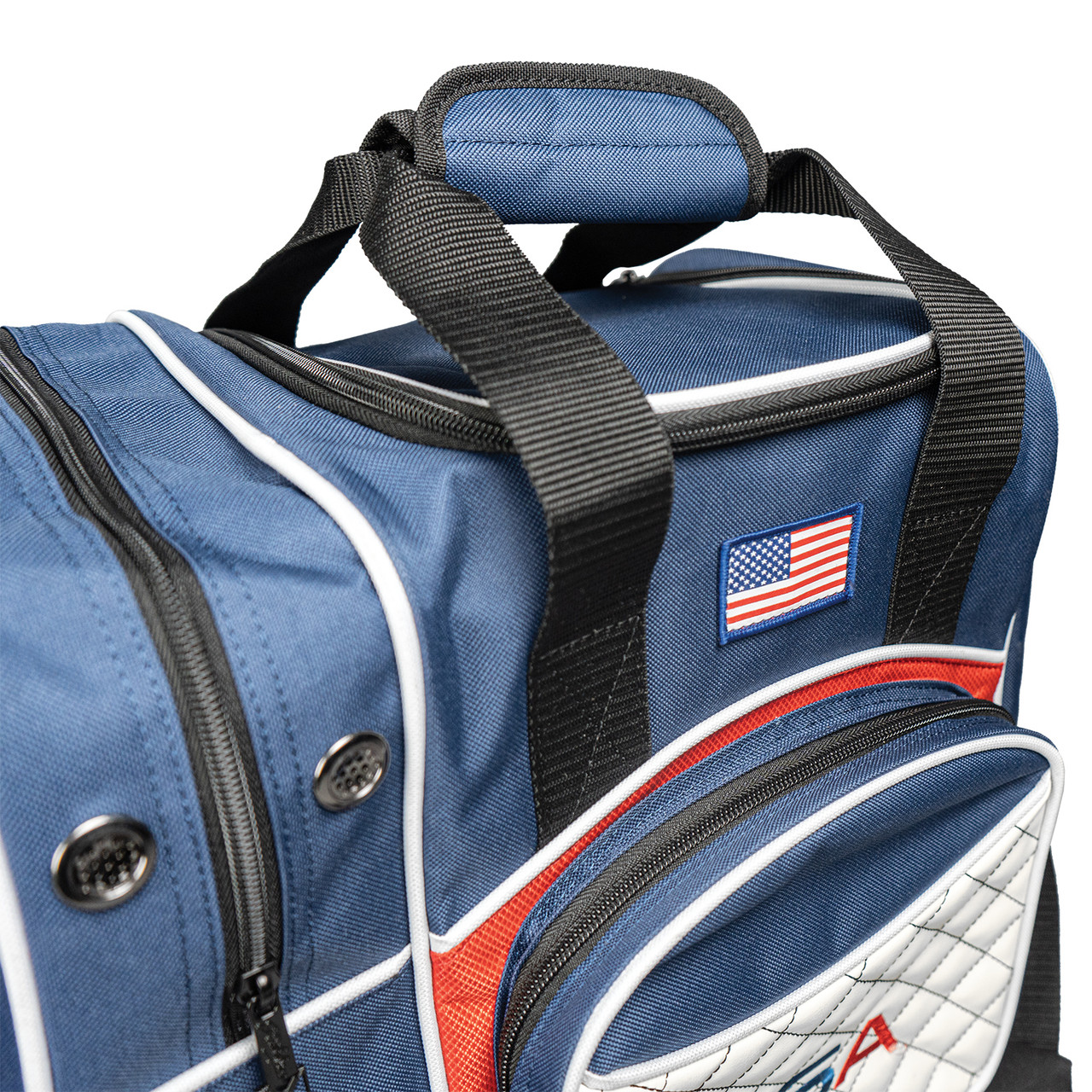 KR Strikeforce Flexx Single Tote Bowling Bag USA front accessory pocket