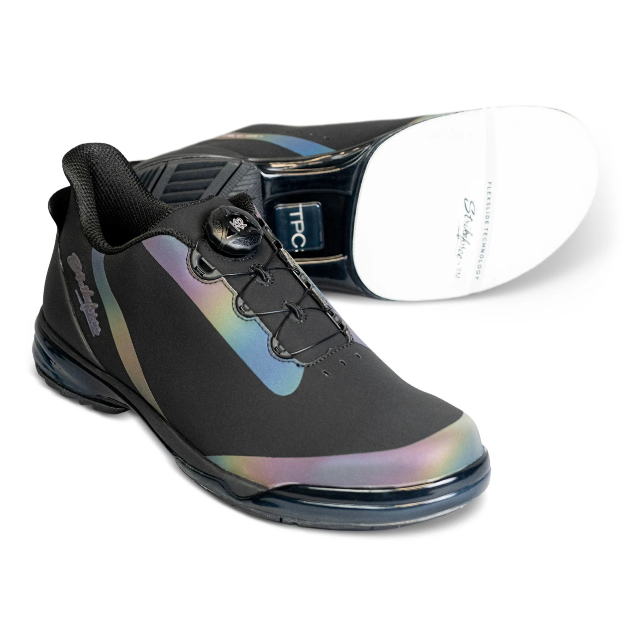 KR Strikeforce Unisex TPC Hype Bowling Shoes Black/Iridescent