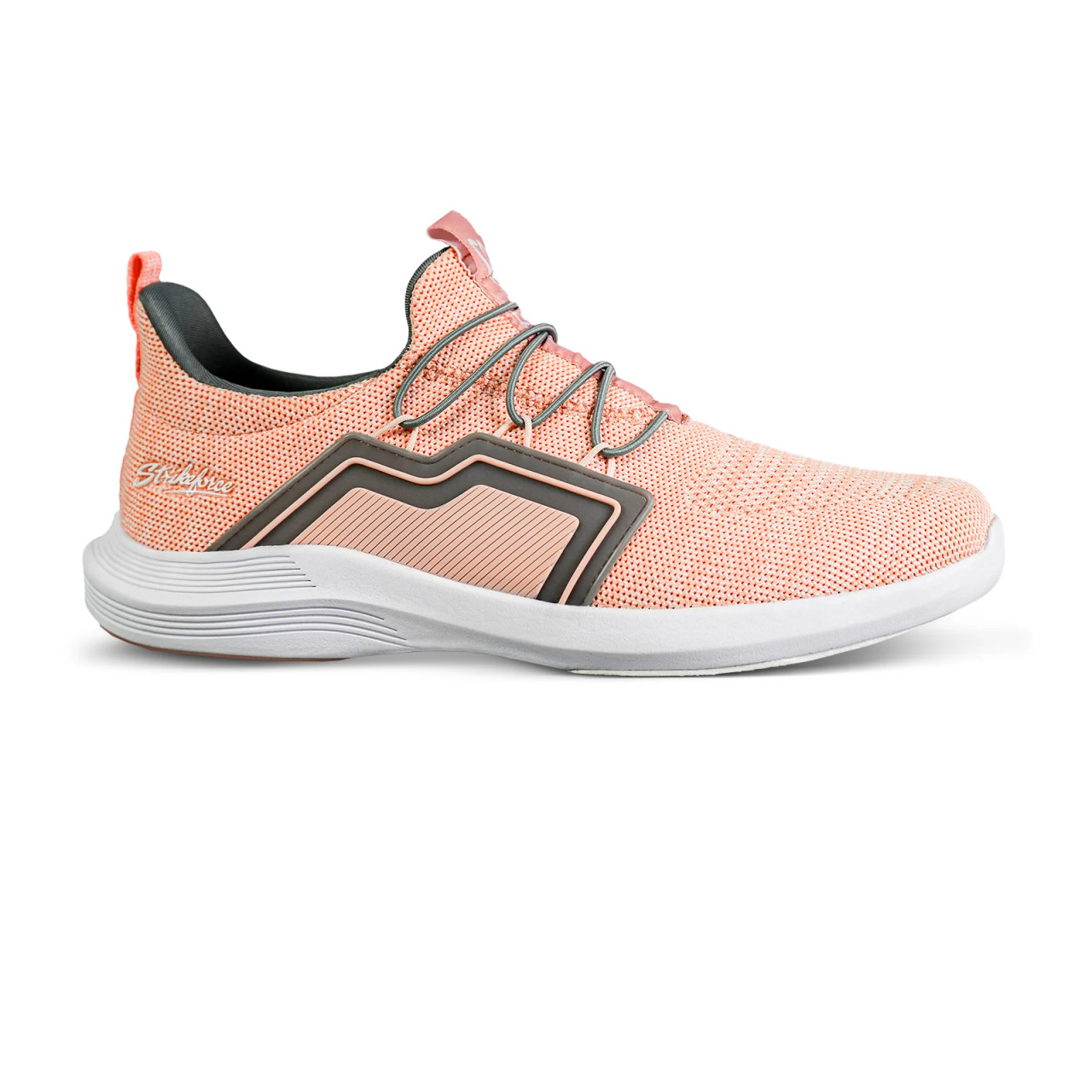 KR Strikeforce Women's Milan Bowling Shoes Coral/Grey