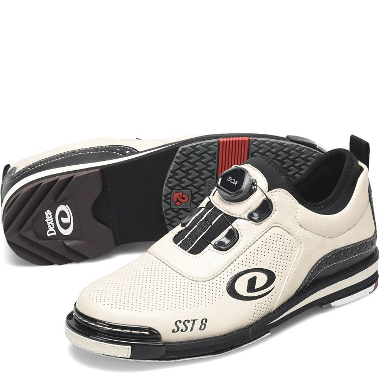 Dexter SST 8 BOA MC Parchment/Black Bowling Shoes | FREE