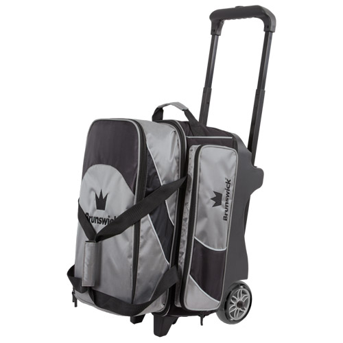 Brunswick Edge 2 Ball Roller Bag Silver FREE SHIPPING