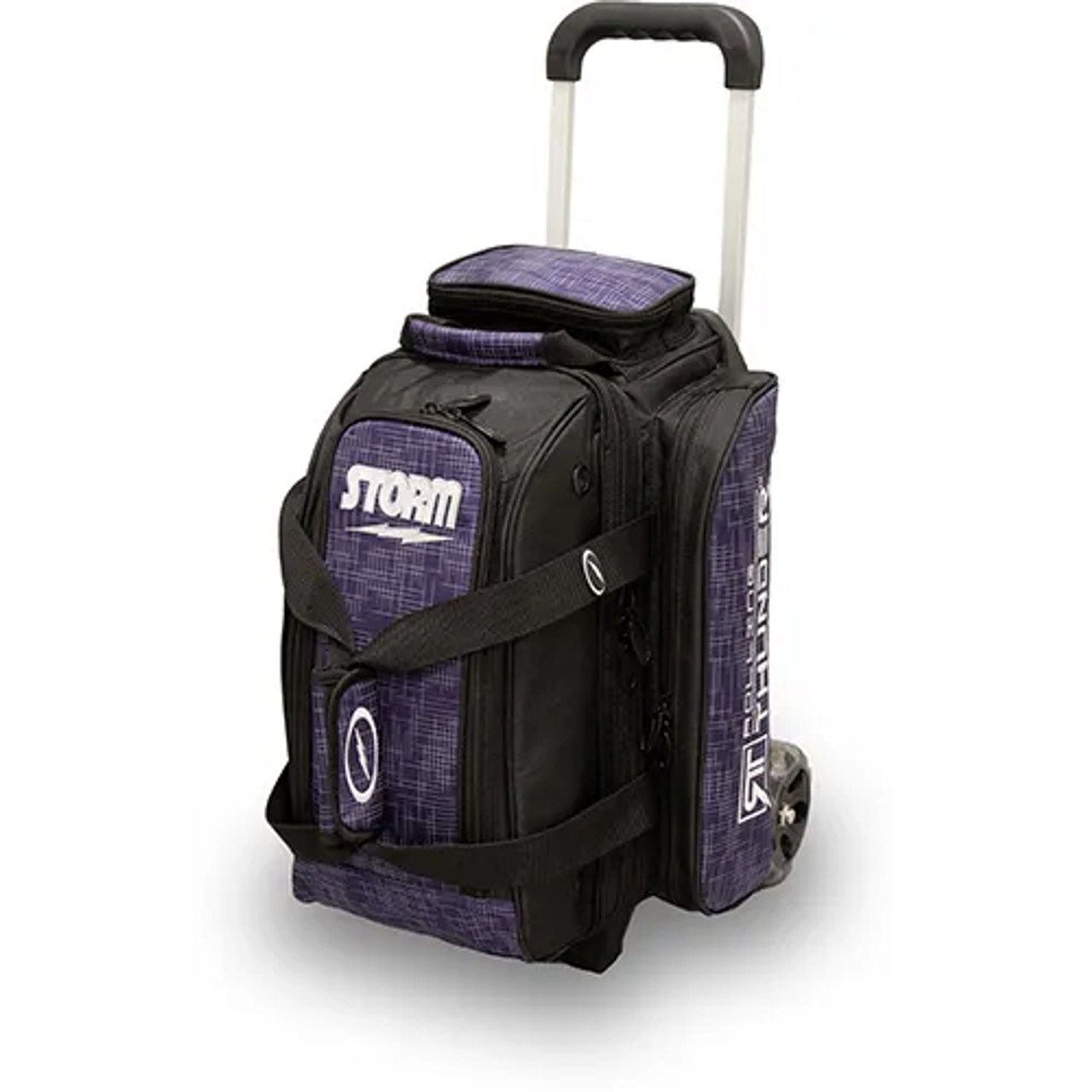 Storm Rolling Thunder 2 Ball Bowling Bag Abstract Purple/Black