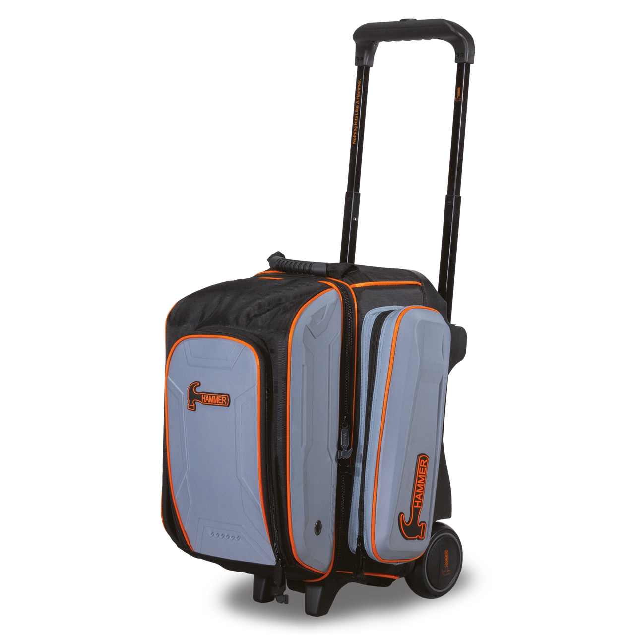 Hammer Gauntlet 2-Ball Roller Bag Grey