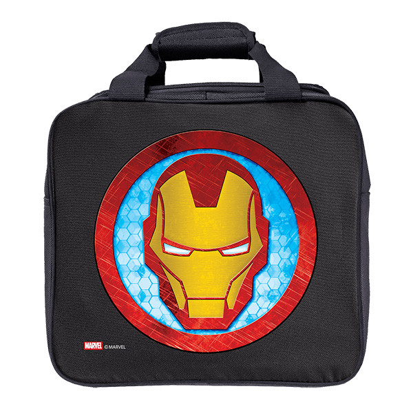 Marvel Iron Man 600D lightweight single bowling ball tote bag