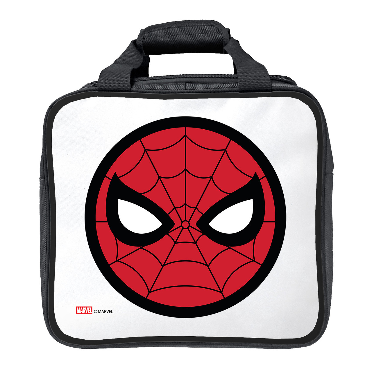 KR Strikeforce Spider Man Mask 1 Ball Tote Bowling Bag