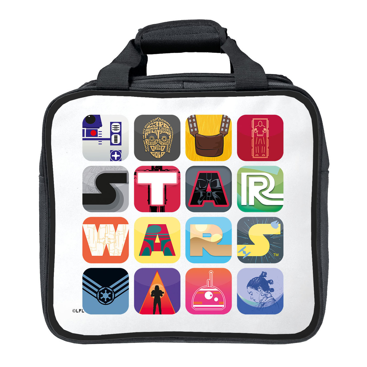 KR Strikeforce Star Wars Badges 1 Ball Tote Bowling Bag