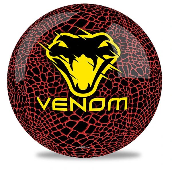Motiv Venom Red/Yellow Bowling Ball | FREE SHIPPING
