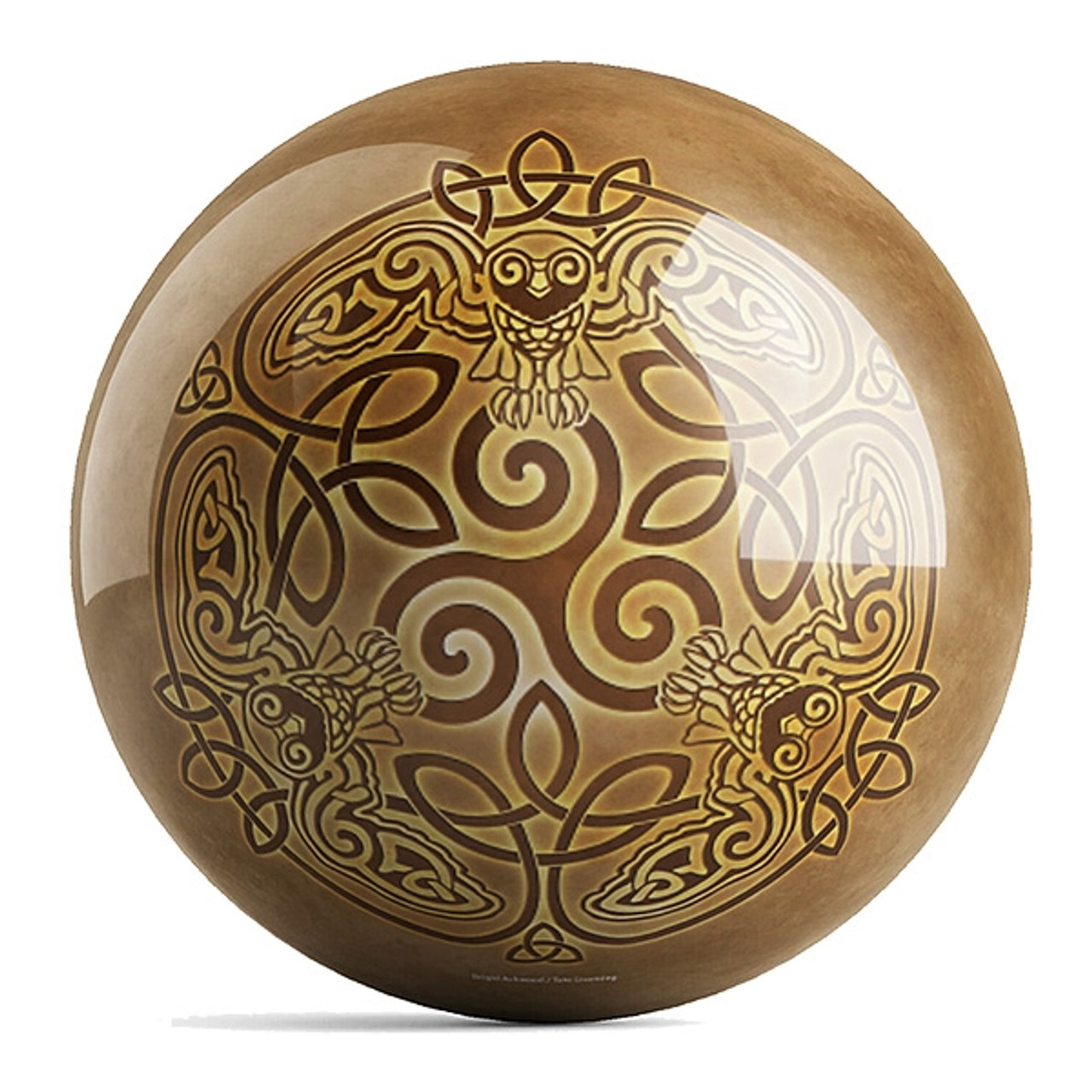 OTBB Celtic Owls Bowling Ball
