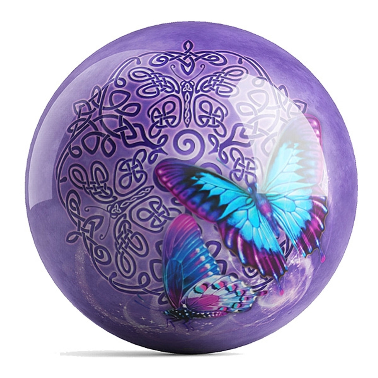 OTBB Celtic Butterfly Bowling Ball