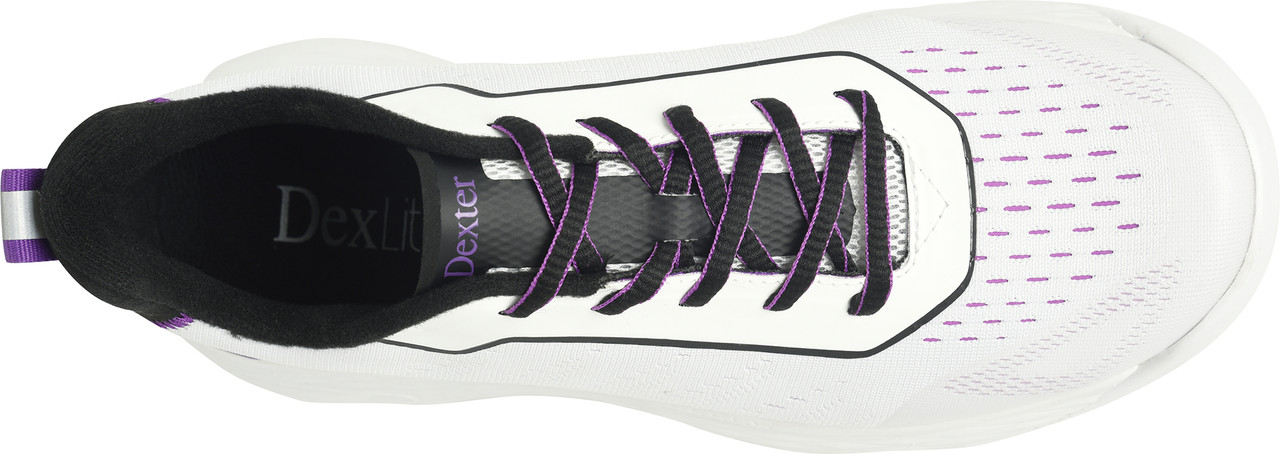 Dexter Trixie Women's Bowling Shoes White/Black/Purple