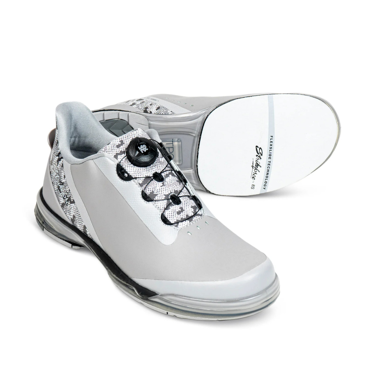 KR Strikeforce Unisex TPC Hype Bowling Shoes Grey Camo