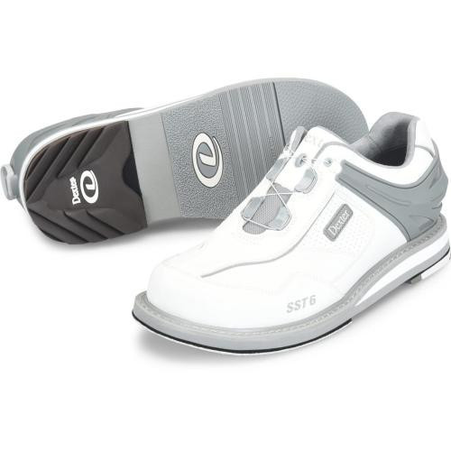Dexter SST 6 Hybrid Boa Men's Bowling Shoes White/Grey Right Hand