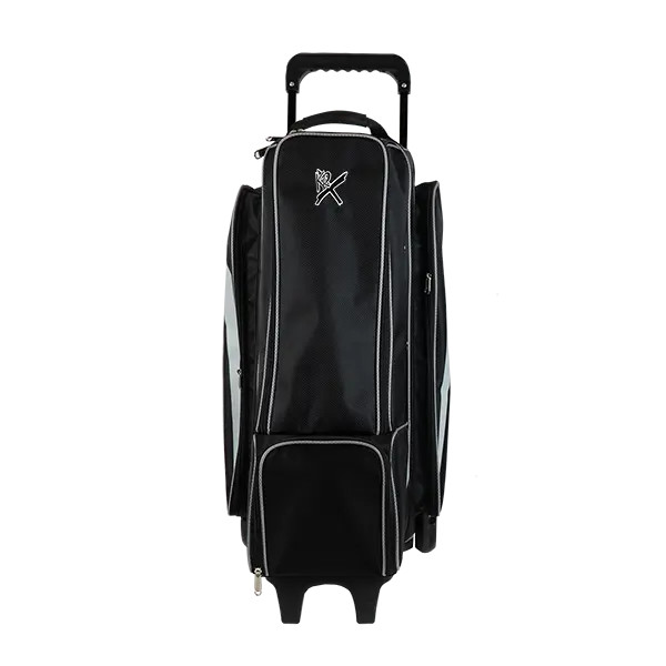 KR Strikeforce Cruiser Inline 4x4 4 Ball Roller Bag Black/Silver