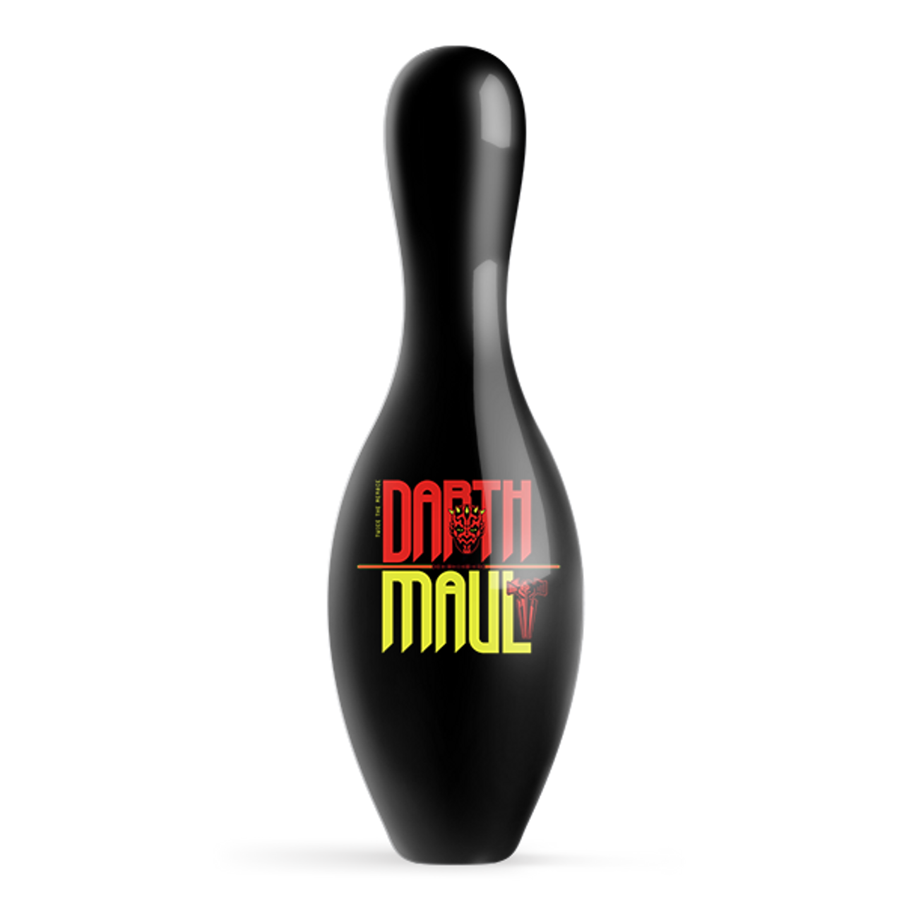Star Wars Darth Maul Logo Official Size and Weight Bowling Pin