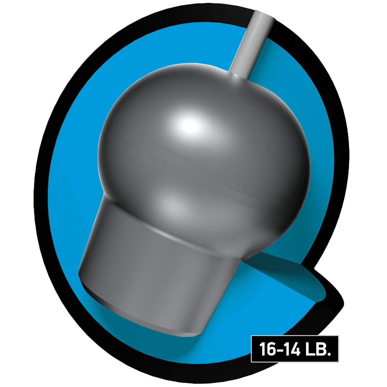 Brunswick Danger Zone Bowling Ball Core 16-14lbs