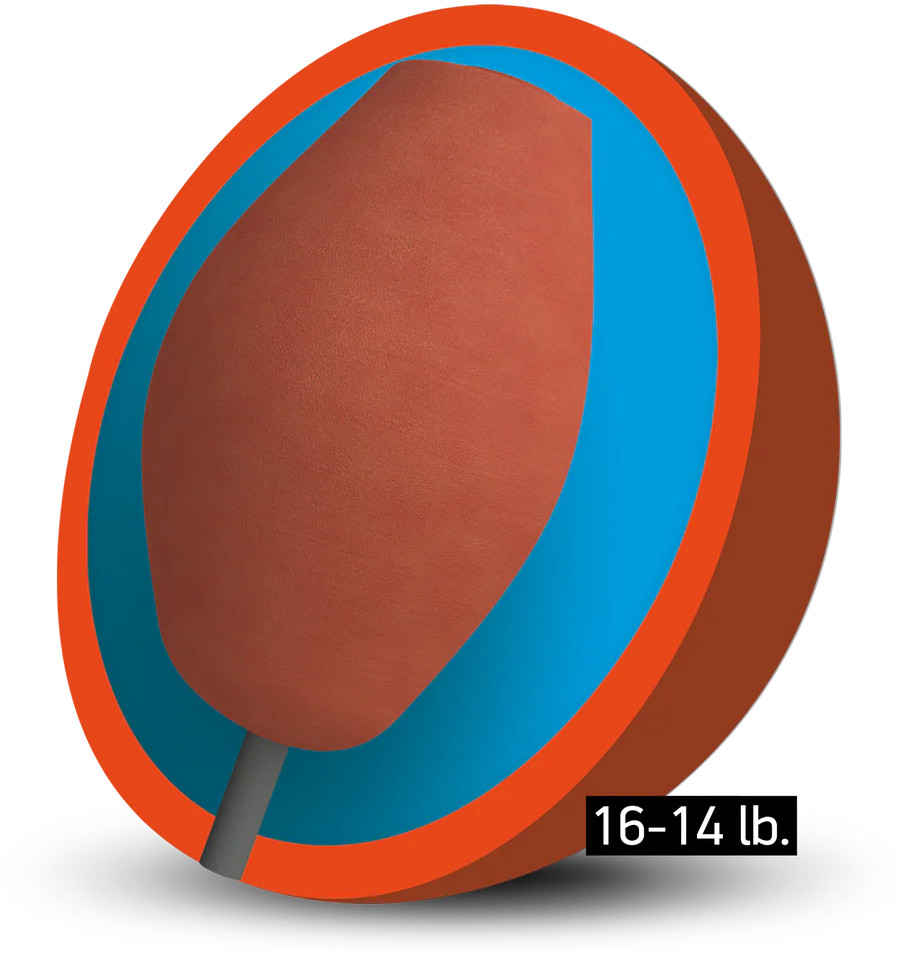 Columbia 300 Piranha Solid Bowling Ball Core 16-14#