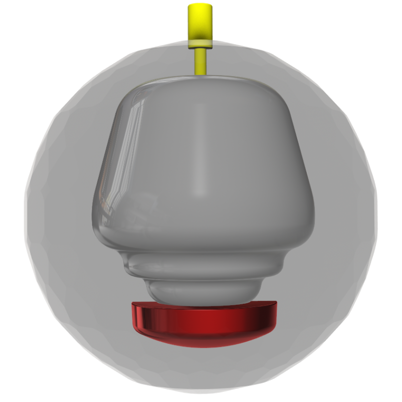 Storm Rocket A.I. Bowling Ball Booster A.I. Core with A.I. outer core technology