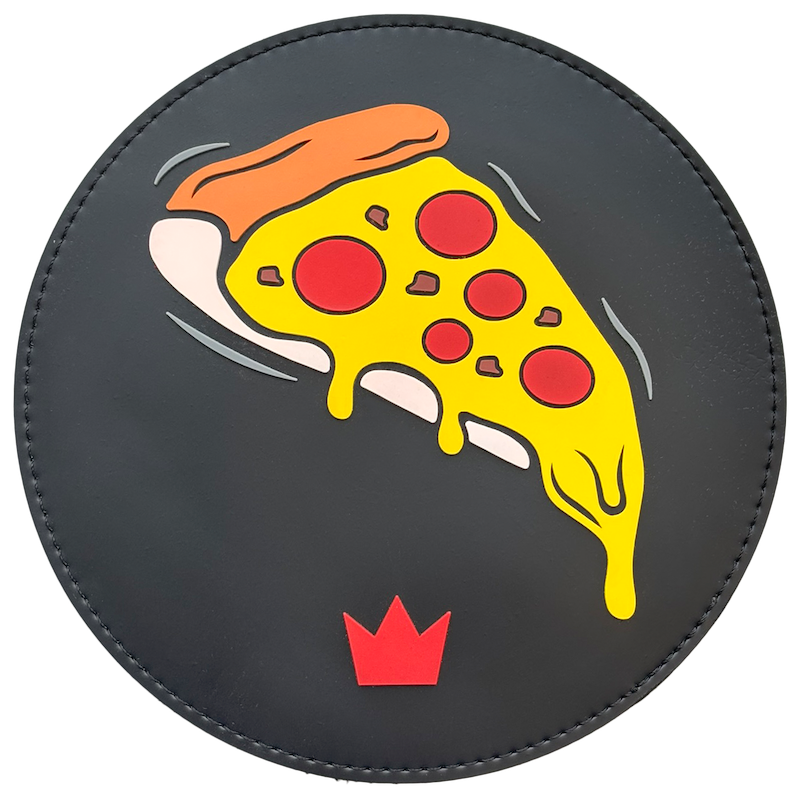 Brunswick Pizza Rubber Shammy bowling ball cleaner front view