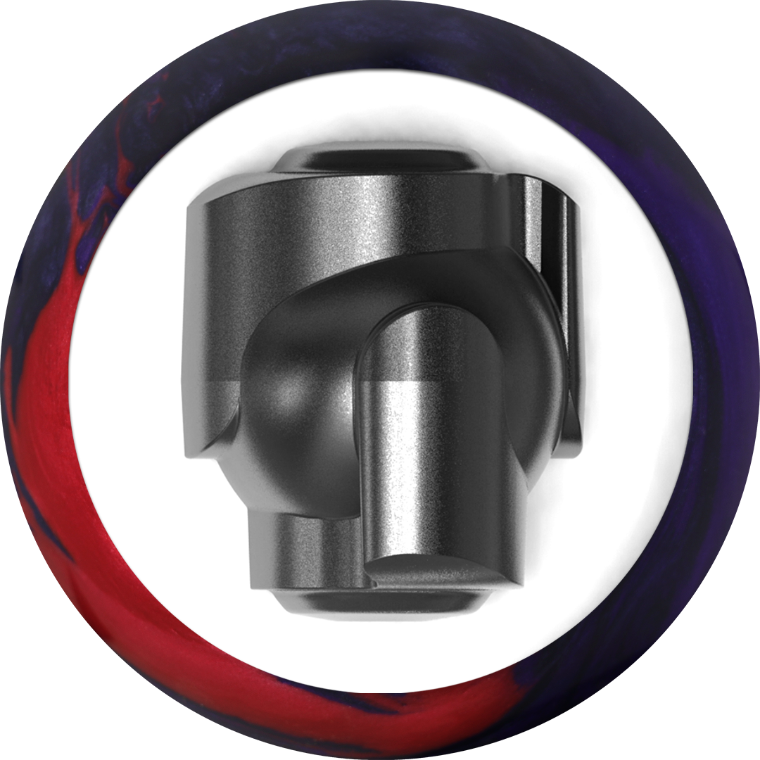 Core illustration of Motiv Sigma symmetric core used in Sigma Tour Pearl bowling ball