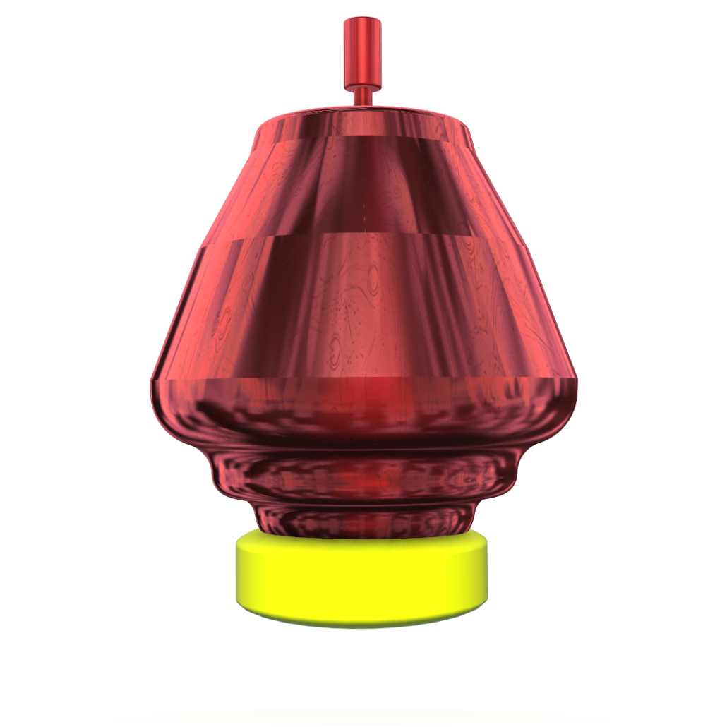 Core illustration showing the Hyped UP symmetric core used inside the Roto Grip Hyped UP bowling ball in 14 through 16 pounds