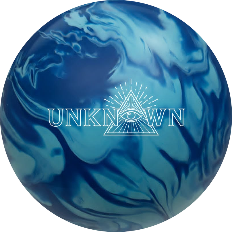 SWAG Unknown Solid bowling ball Utility Performance line true blue steel blue solid reactive front view