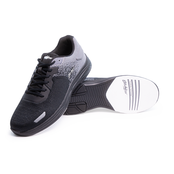 KR Strikeforce Wingman Black Carbon bowling shoes pair
