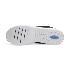 KR Strikeforce Glitz sole showing FlexSlide microfiber pad on left foot