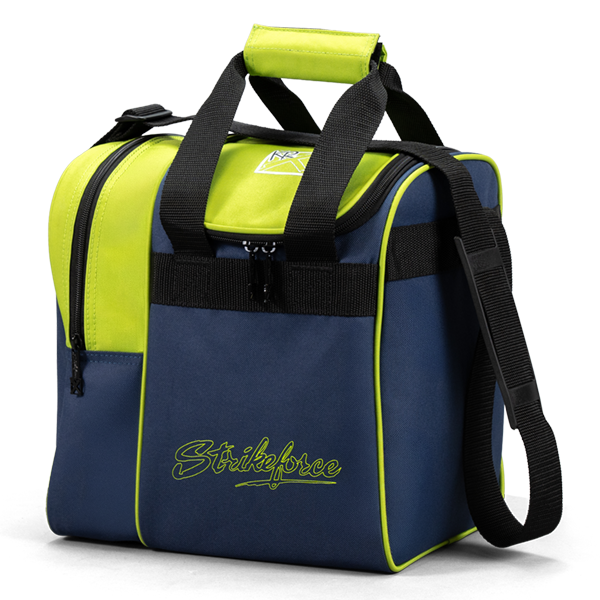 KR Strikeforce Rook Single Tote bowling bag Navy Green